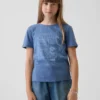 Camiseta con diseño gráfico para niños