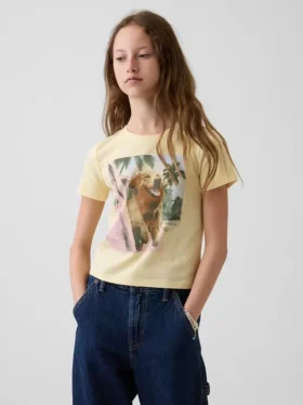 Camiseta con diseño gráfico para niños