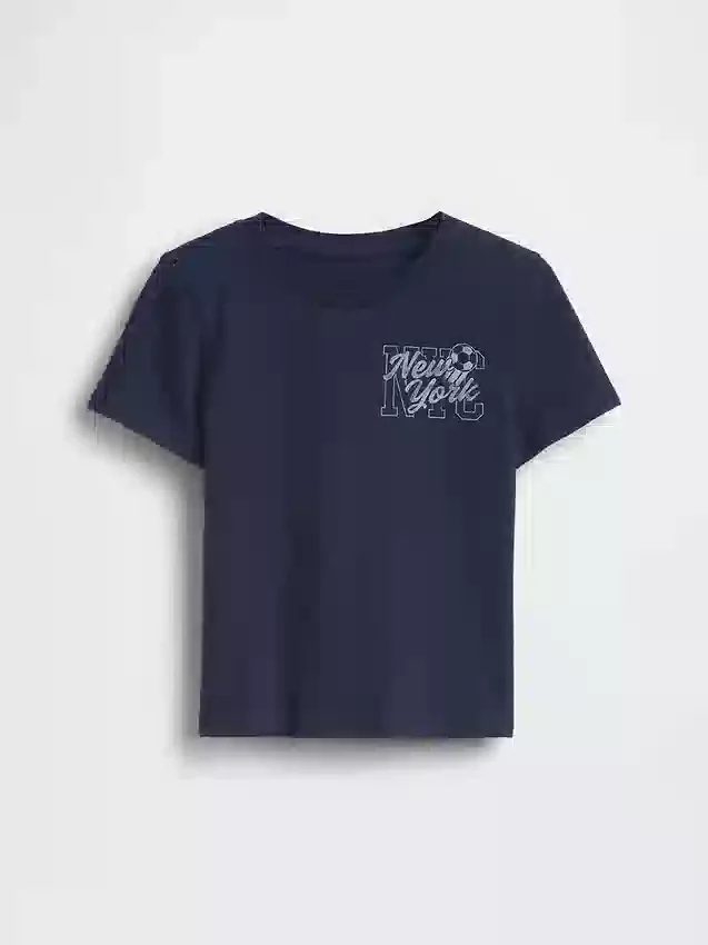 Camiseta con diseño gráfico para niños