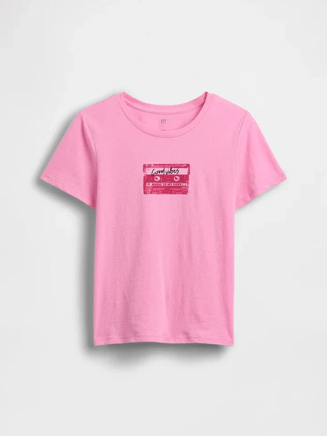 Camiseta con diseño gráfico para niños