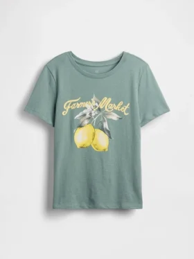 Camiseta con diseño gráfico para niños