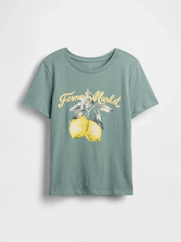 Camiseta con diseño gráfico para niños