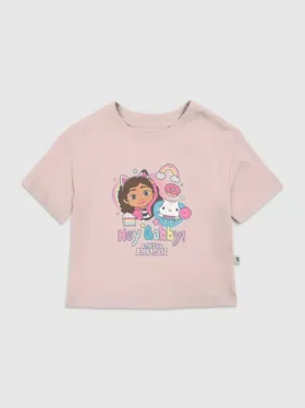 Camiseta con diseño «Hey Gabby» de la serie «La casa de muñecas de Gabby» para niños pequeños