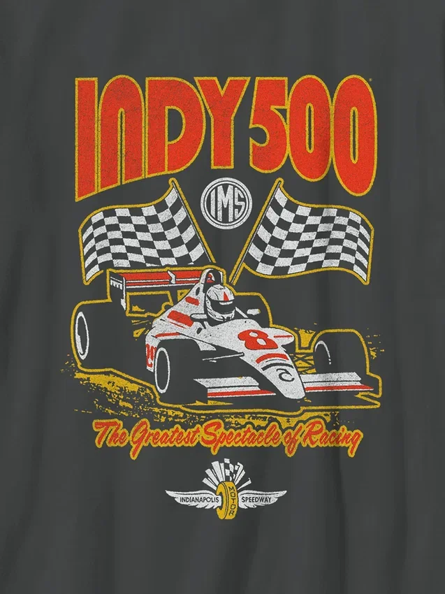 Camiseta con diseño Indy 500 para niños