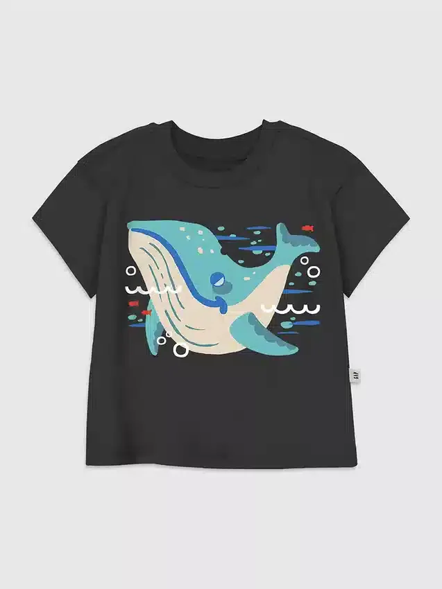 Camiseta con diseño «Its a Whale» para niños pequeños