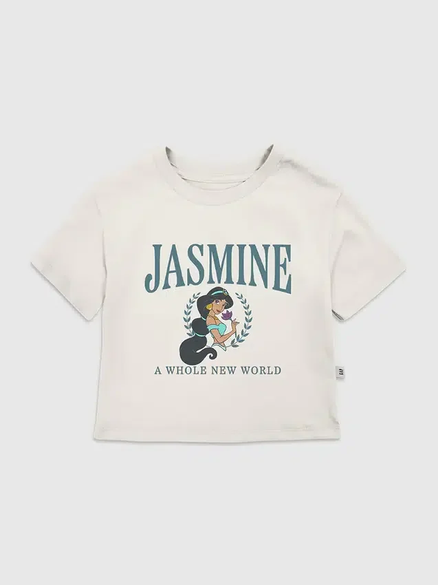 Camiseta con diseño «Jasmine Collegiate» para niños pequeños