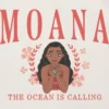 Camiseta con diseño «Moana Collegiate» para niños pequeños