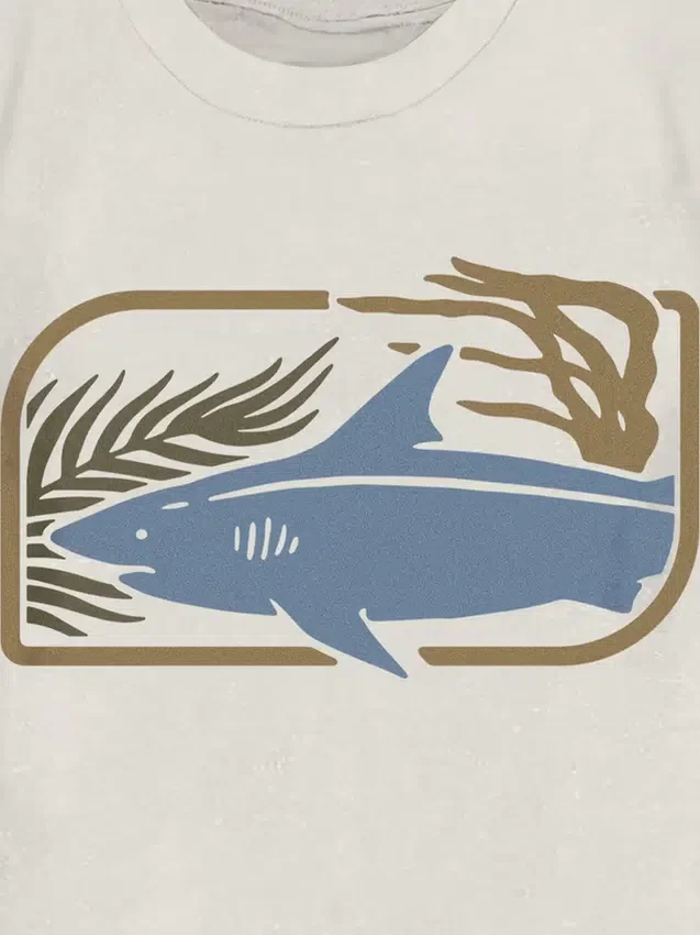 Camiseta con diseño «Oceans Calling» para niños pequeños