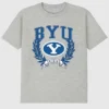 Camiseta con diseño oscuro de los Laurels de la Universidad Brigham Young