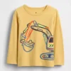 Camiseta con diseño para bebés y niños pequeños