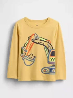 Camiseta con diseño para bebés y niños pequeños