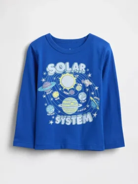Camiseta con diseño para bebés y niños pequeños