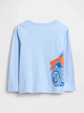 Camiseta con diseño para bebés y niños pequeños