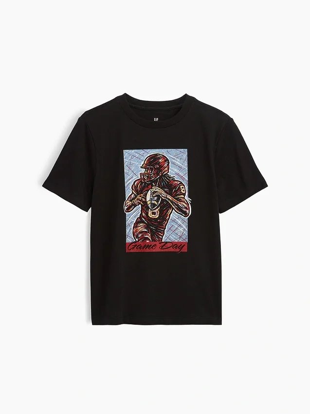 Camiseta con diseño para niños