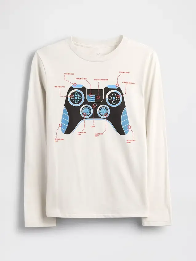 Camiseta con diseño para niños