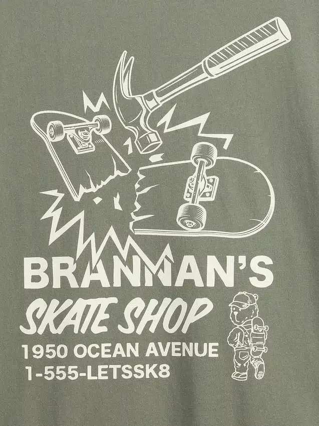Camiseta con diseño para niños