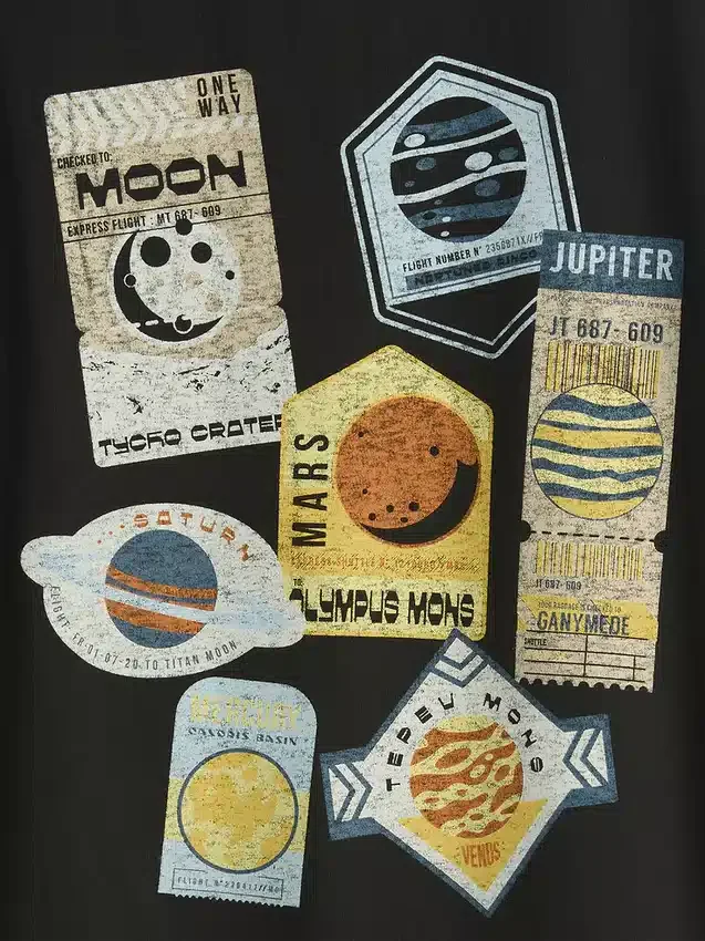 Camiseta con diseño para niños