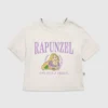 Camiseta con diseño «Rapunzel Collegiate» para niños pequeños