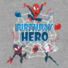 Camiseta con diseño «Spiderman Birthday Hero» para niños pequeños