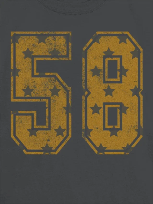 Camiseta con diseño «Sporty 58» para niños