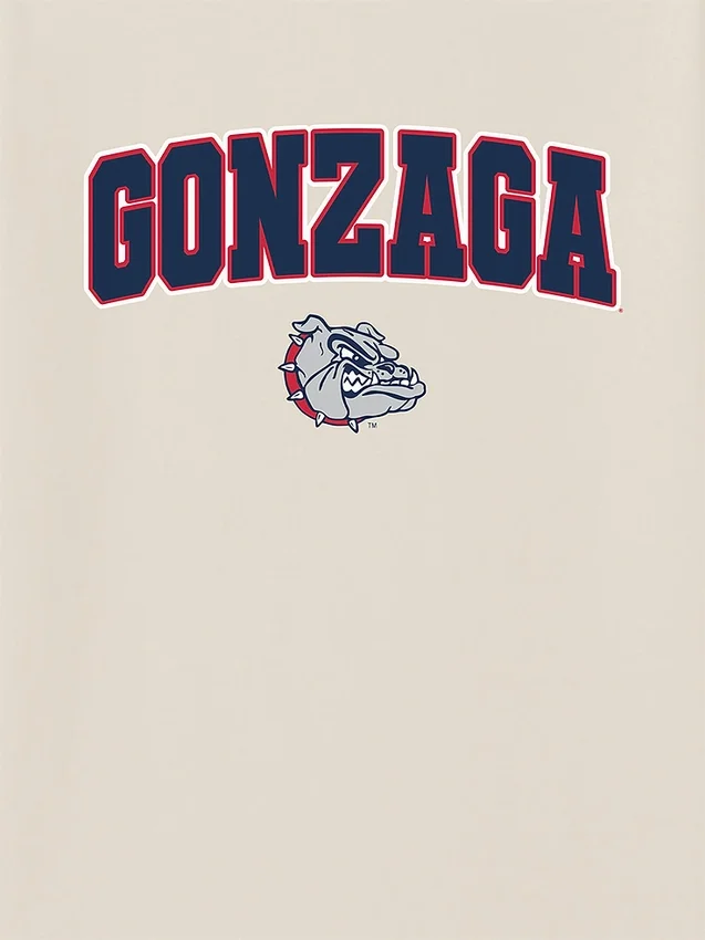 Camiseta con el Arch Logo de la Universidad de Gonzaga en color oscuro