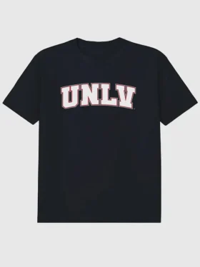 Camiseta con el Arch Logo de la Universidad de Nevada, Las Vegas, como gráfico secundario