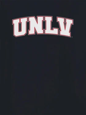 Camiseta con el Arch Logo de la Universidad de Nevada, Las Vegas, como gráfico secundario