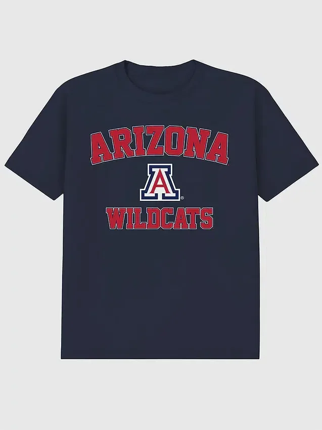 Camiseta con el diseño clásico del campus de la Universidad de Arizona