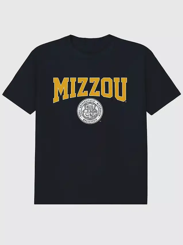 Camiseta con el diseño del sello universitario de la Universidad de Missouri