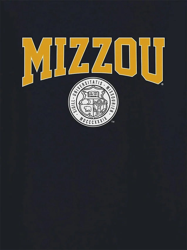 Camiseta con el diseño del sello universitario de la Universidad de Missouri