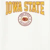 Camiseta con el sello universitario de la Universidad Estatal de Iowa en diseño gráfico oscuro