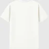 Camiseta con el sello universitario de la Universidad Estatal de Iowa en diseño gráfico oscuro