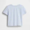 Camiseta con estampado combinable para bebés y niños pequeños