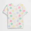 Camiseta con estampado combinable para bebés y niños pequeños