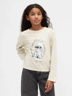 Camiseta con estampado oversize para niños de GAP × Disney