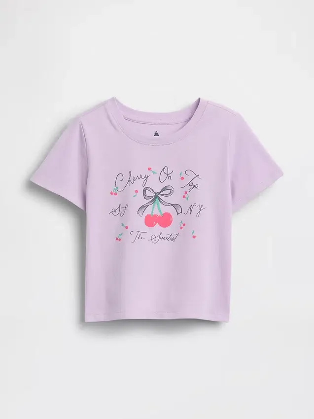 Camiseta con estampado para bebés y niños, combinable