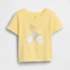 Camiseta con estampado para bebés y niños, combinable