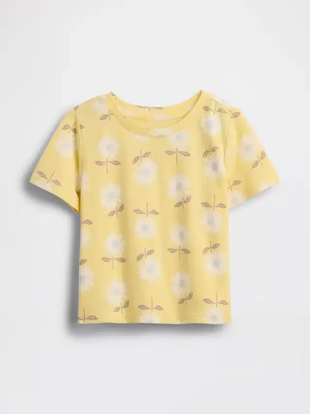 Camiseta con estampado para bebés y niños, combinable