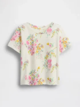 Camiseta con estampado para bebés y niños, combinable
