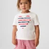 Camiseta con estampado para bebés y niños, combinable