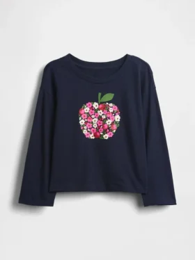 Camiseta con estampado para bebés y niños, combinable