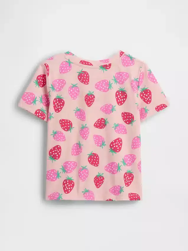 Camiseta con estampado para bebés y niños, combinable