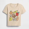 Camiseta con estampado para bebés y niños pequeños, combinable