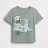 Camiseta con estampado para bebés y niños pequeños, combinable