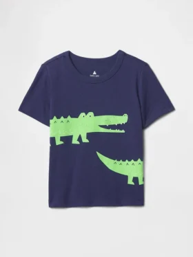 Camiseta con estampado para bebés y niños pequeños, combinable