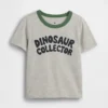 Camiseta con estampado para bebés y niños pequeños, combinable