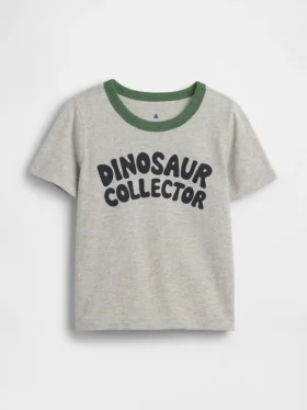 Camiseta con estampado para bebés y niños pequeños, combinable