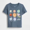 Camiseta con estampado para bebés y niños pequeños, combinable