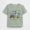 Camiseta con estampado para bebés y niños pequeños, combinable