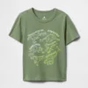 Camiseta con estampado para bebés y niños pequeños, combinable